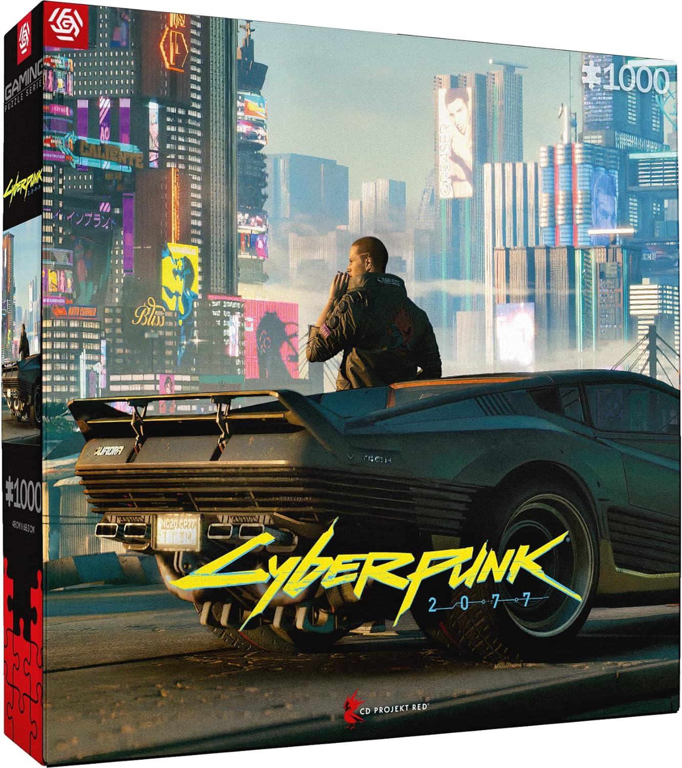 Good Loot Gaming Puzzle Cyberpunk 2077 Mercenary on the Rise Jigsaw Puzzles Computer game puzzles for teenagers and adults Leisure ideas Inspired by a computer game | 1000 pieces | 68 x 48 cm