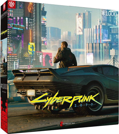 Good Loot Gaming Puzzle Cyberpunk 2077 Mercenary on the Rise Jigsaw Puzzles Computer game puzzles for teenagers and adults Leisure ideas Inspired by a computer game | 1000 pieces | 68 x 48 cm