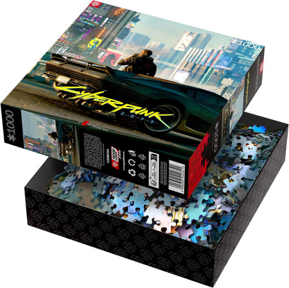 Good Loot Gaming Puzzle Cyberpunk 2077 Mercenary on the Rise Jigsaw Puzzles Computer game puzzles for teenagers and adults Leisure ideas Inspired by a computer game | 1000 pieces | 68 x 48 cm