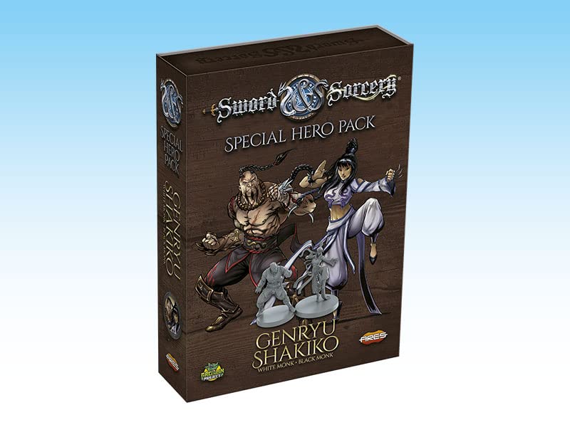 Sword & Sorcery: Special Hero Pack - Genryu / Shakiko (White/Black Monk)