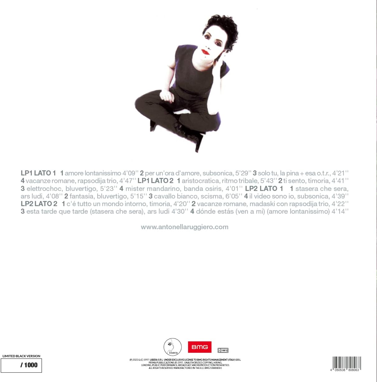 Registrazioni Moderne r. White Numbered t.)