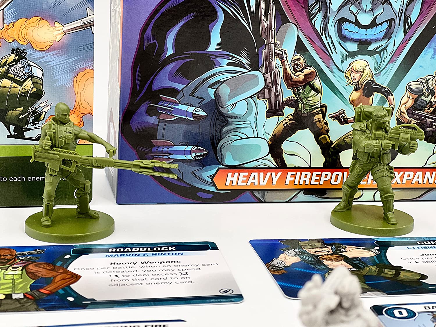 G.I. Joe Mission Critical: Heavy Firepower Expansion - Cooperative Board Game, Role Playing Game, Renegade Game Studios, Ages 14+, 2-5 Players, 45-60 Minute Playing Time