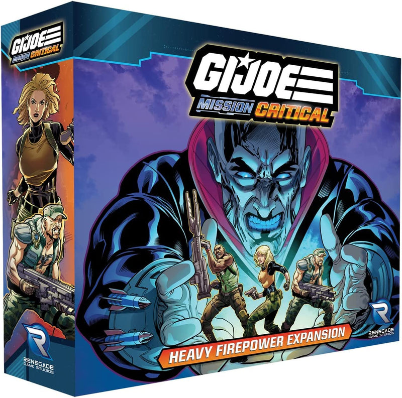 G.I. Joe Mission Critical: Heavy Firepower Expansion - Cooperative Board Game, Role Playing Game, Renegade Game Studios, Ages 14+, 2-5 Players, 45-60 Minute Playing Time