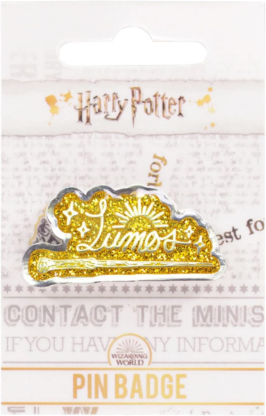 Half Moon Bay Enamel Pin Badge - (Lumos) - N/A - One Size