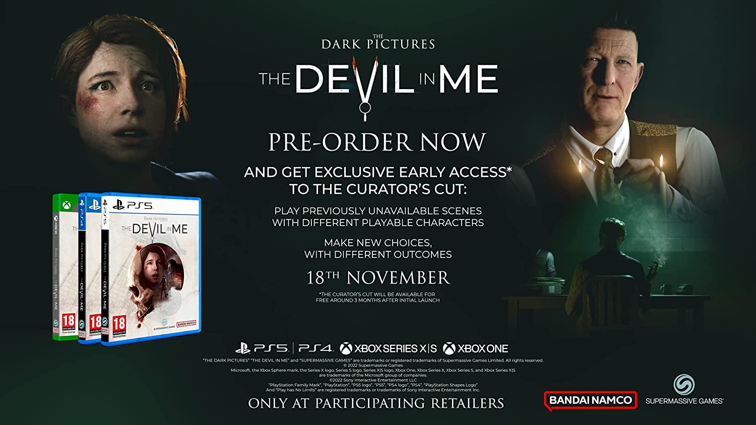 The Dark Pictures Anthology: The Devil In Me (PS4