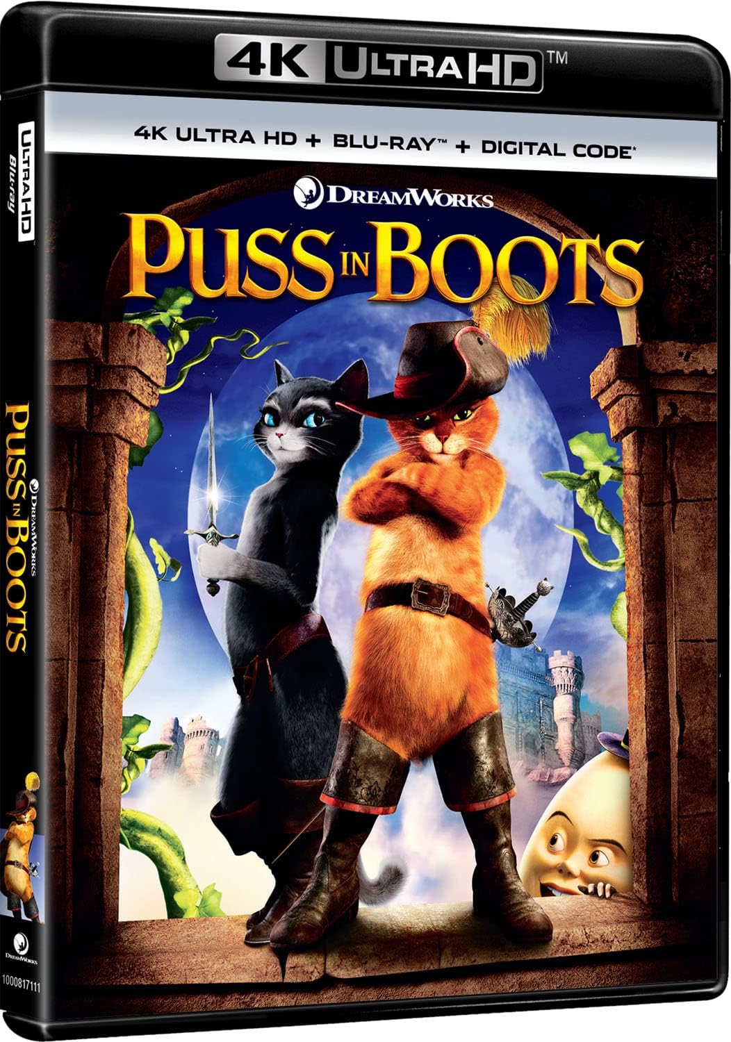 Puss in Boots (4K Ultra HD + Blu-ray + Digital)