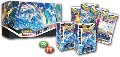 Pokémon Sword & Shield—Silver Tempest Build & Battle Stadium (2 Decks, 12 Boosters & More) & TCG: Sword & Shield - Astral Radiance Build and Battle Stadium (2 Decks, 12 Boosters and more) + Astral Radiance Build & Battle Stadium