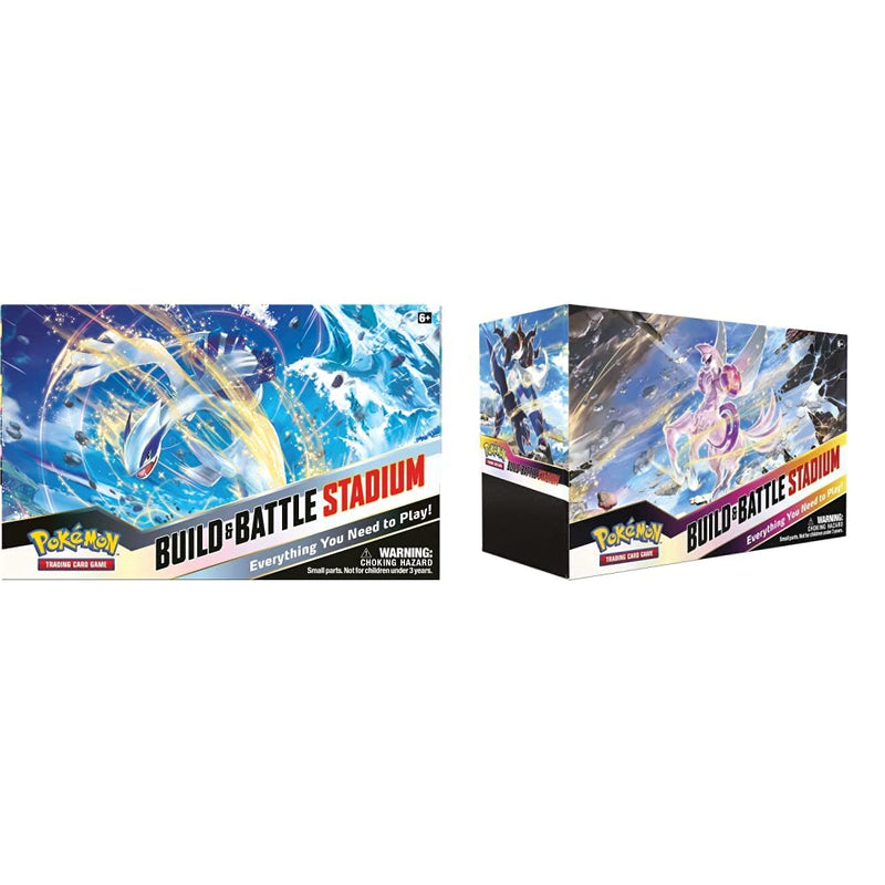 Pokémon Sword & Shield—Silver Tempest Build & Battle Stadium (2 Decks, 12 Boosters & More) & TCG: Sword & Shield - Astral Radiance Build and Battle Stadium (2 Decks, 12 Boosters and more) + Astral Radiance Build & Battle Stadium