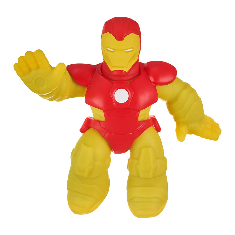 Heroes of Goo Jit Zu Marvel Hero Pack. The Invincible Iron Man - Gooey 4.5-Inch Tall. Ideal Birthday for boys. Superhero toy.