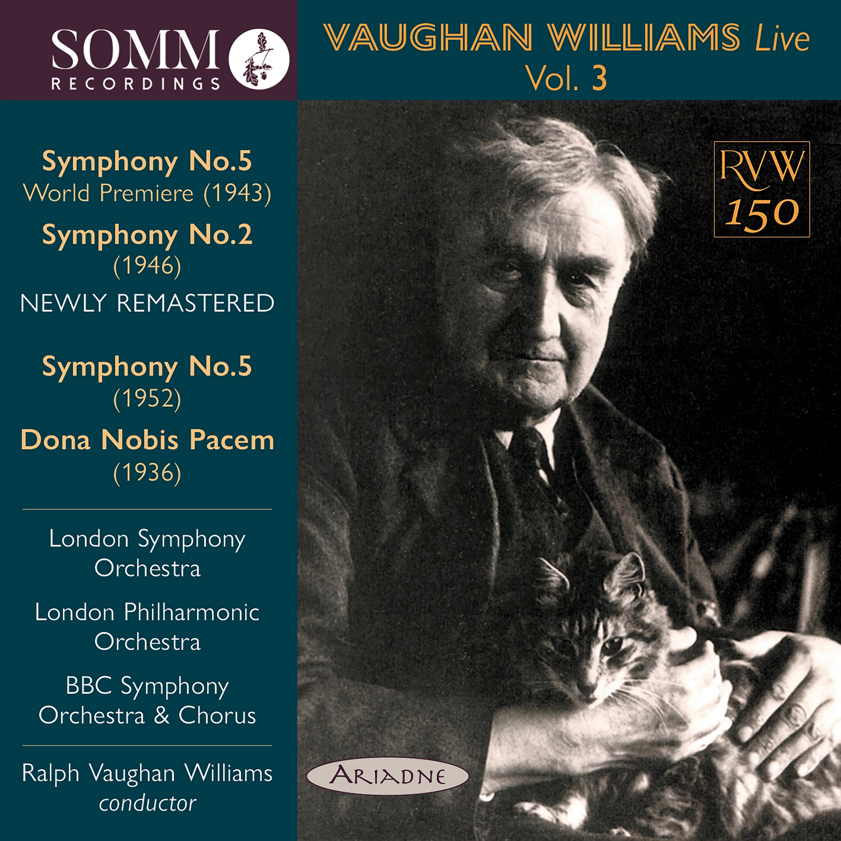 Vaughan Williams: Live - Volume 3