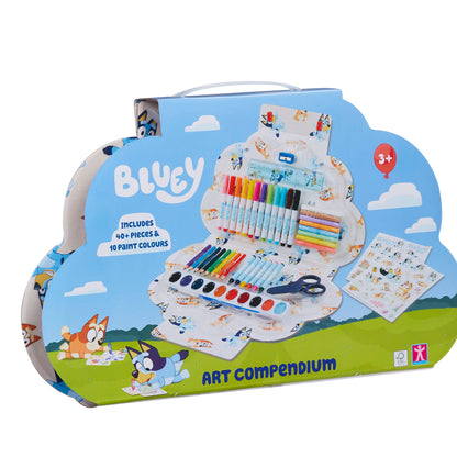 Character Options 07843 BLUEY 50PC Art Compendium Carry CASE