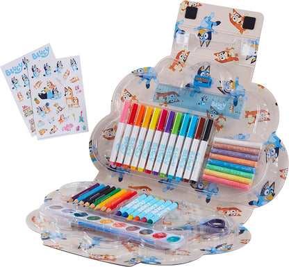 Character Options 07843 BLUEY 50PC Art Compendium Carry CASE