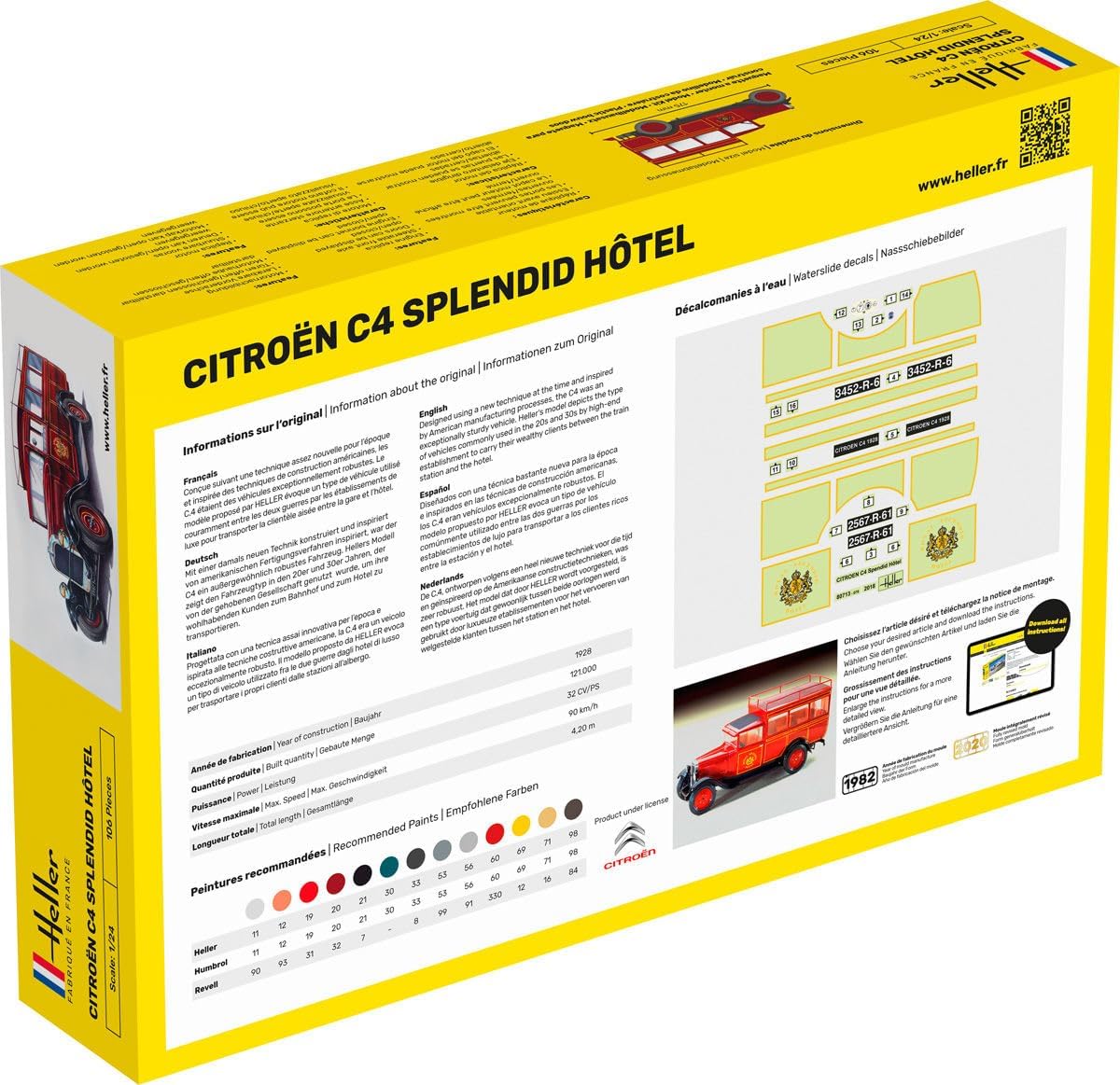 Heller HEL56713 Plastic Model kit, Various