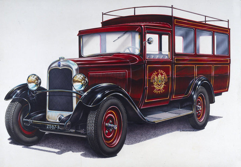 Heller 1:24 - Citroen C4 Splendid Hotel