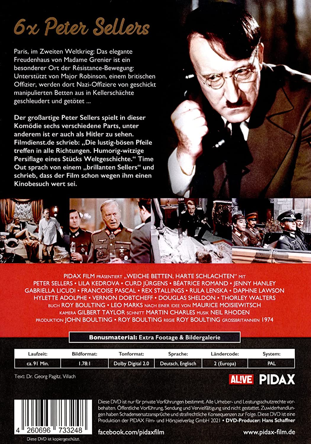 Weiche Betten, harte Schlachten / Brillante Militärkomödie mit Starbesetzung (Pidax Film-Klassiker