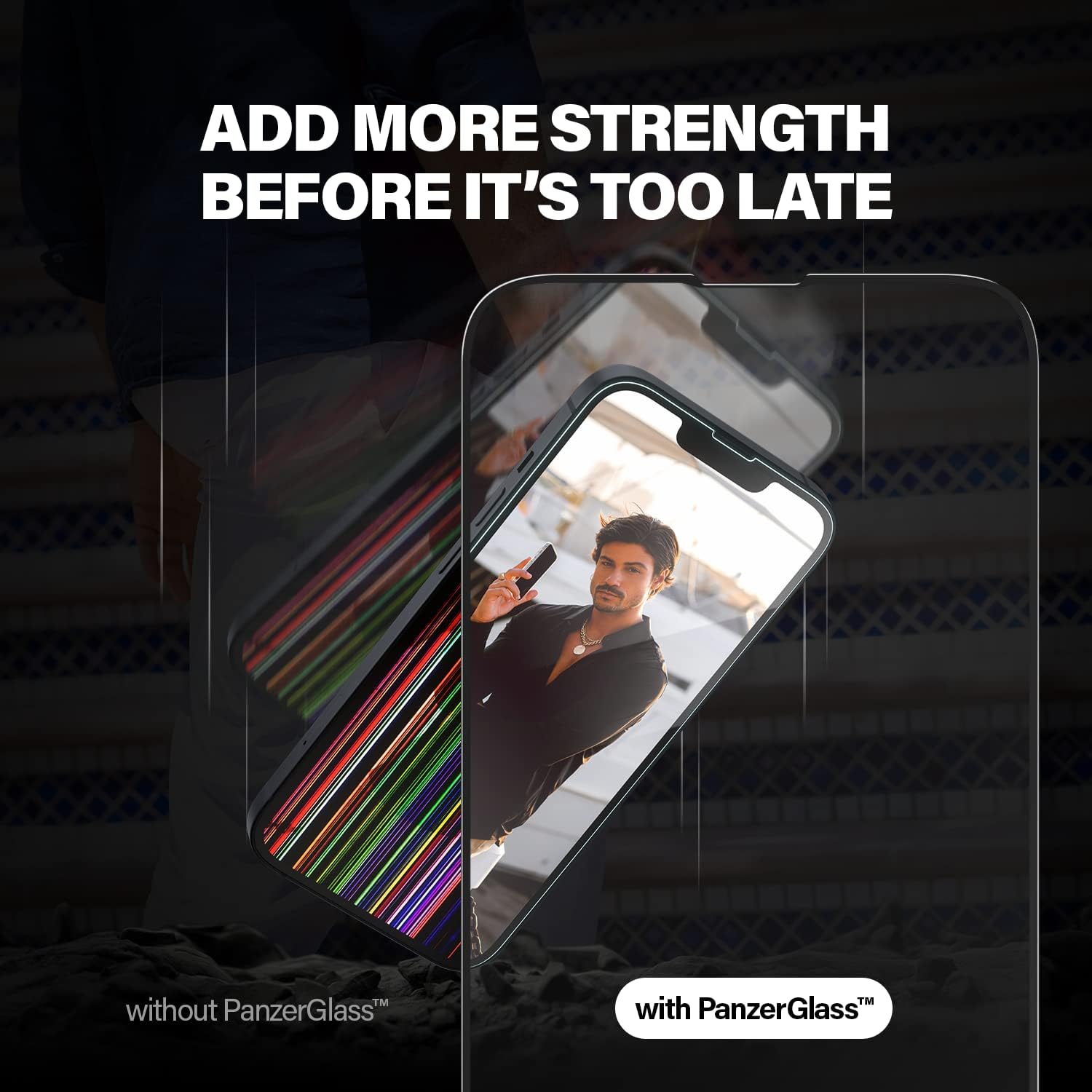 PanzerGlass Ultra-Wide Fit Apple iPhone Doorzichtige schermbeschermer 1 stuk(s