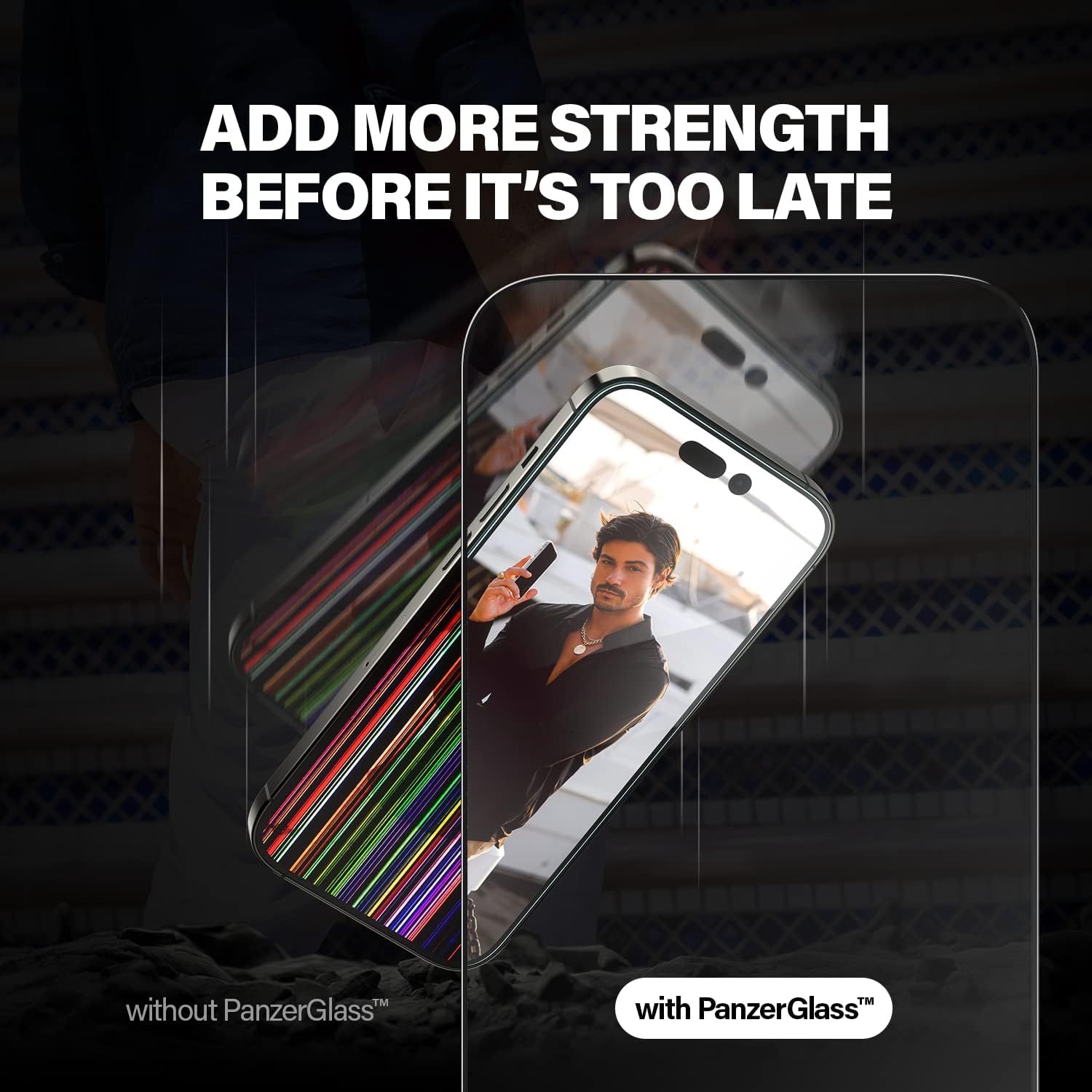 PanzerGlass Ultra-Wide Fit Apple iPhone Doorzichtige schermbeschermer 1 stuk(s