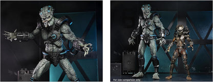 NECA- Predator con Jungle Stone Heart DLX AF Estatuas, Multicolor (83894