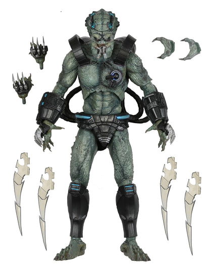 NECA- Predator con Jungle Stone Heart DLX AF Estatuas, Multicolor (83894