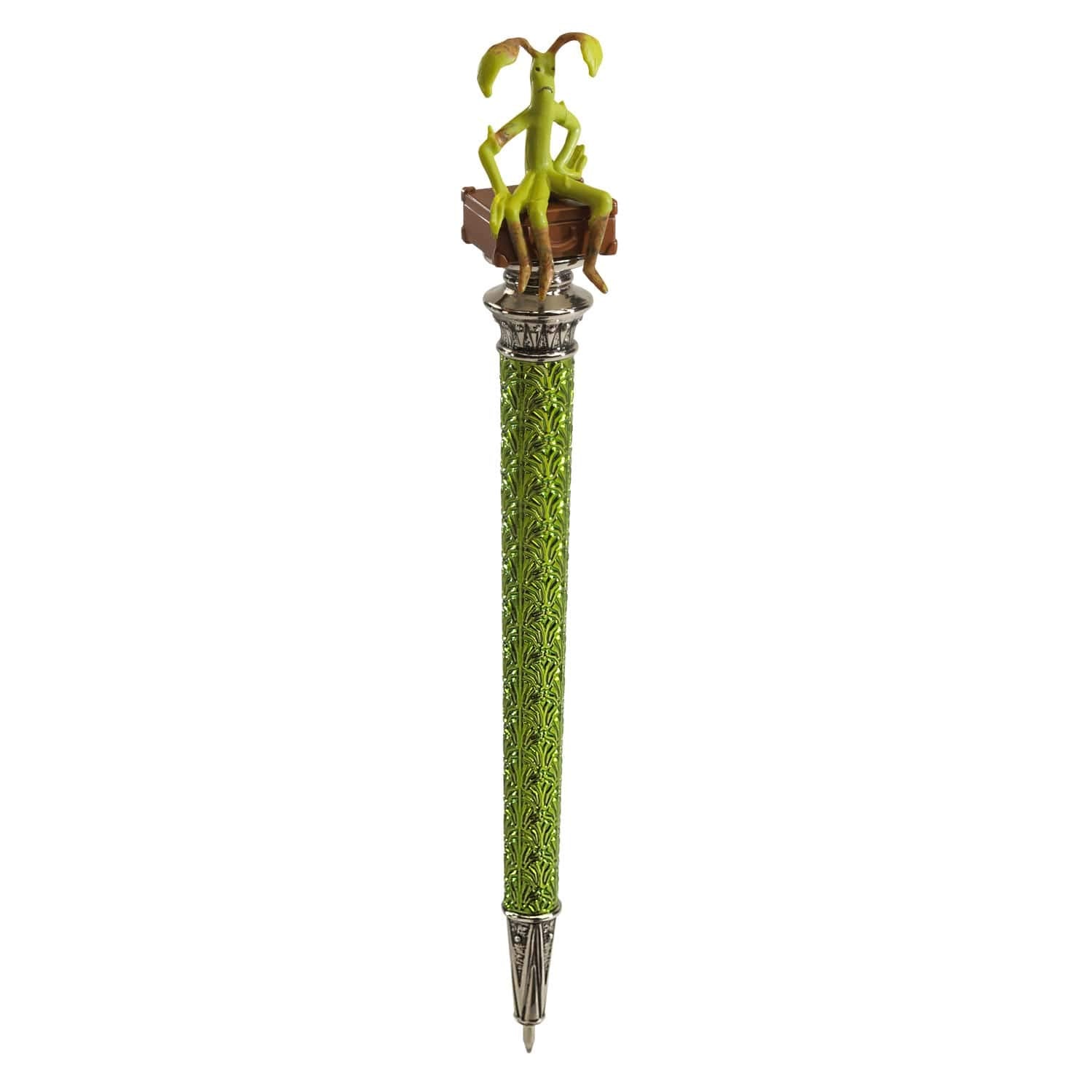 The Noble Collection Fantastic Beasts Bowtruckle Pen - 8in (21cm) Mini Sculpture atop Ballpoint Pen - Officially Licensed Fantastic Beasts Film Set Movie Prop Stationery Gifts