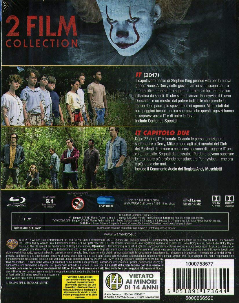 It - 2 film collection