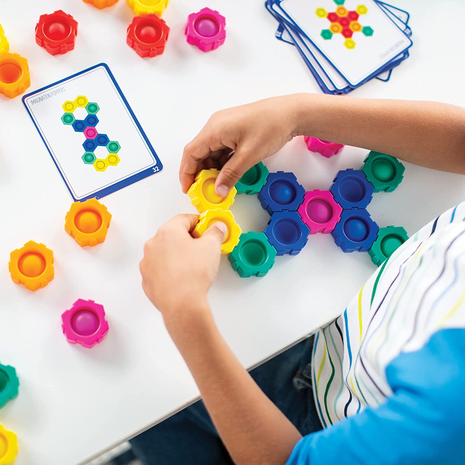 MindWare Sensory Genius Imagination Poppers — Fun Fidget Toys for Kids, Teens & Adults Ages 5 and Up