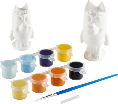 Bluey Paint-Up Plaster Figure 2 Pack