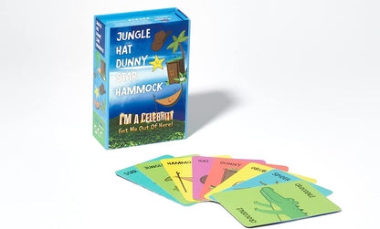 Jungle Hat Dunny Star Hammock | An Official ‘I’m A Celebrity Get Me Out Of Here!’ Card Game | Ages 8+ | 2-8 Players | 10-30 Minutes Playing Time | From Blue Orange