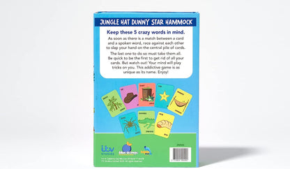 Jungle Hat Dunny Star Hammock | An Official ‘I’m A Celebrity Get Me Out Of Here!’ Card Game | Ages 8+ | 2-8 Players | 10-30 Minutes Playing Time | From Blue Orange