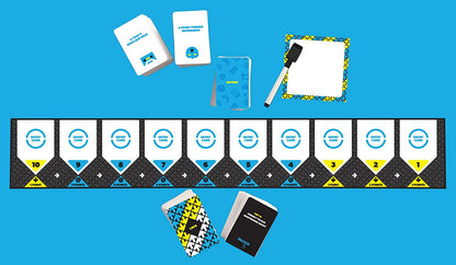 WatchMojo: A Super Fan Top 10 Party Game, 400 Cards Included, Game Board, Dry Erase Scoreboard and Marker, For 3 to 10 Players, 20 to 30 Minute Play Time, For Ages 13 and up