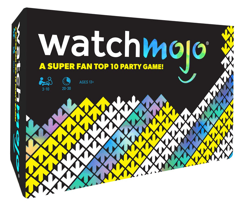 WatchMojo: A Super Fan Top 10 Party Game, 400 Cards Included, Game Board, Dry Erase Scoreboard and Marker, For 3 to 10 Players, 20 to 30 Minute Play Time, For Ages 13 and up