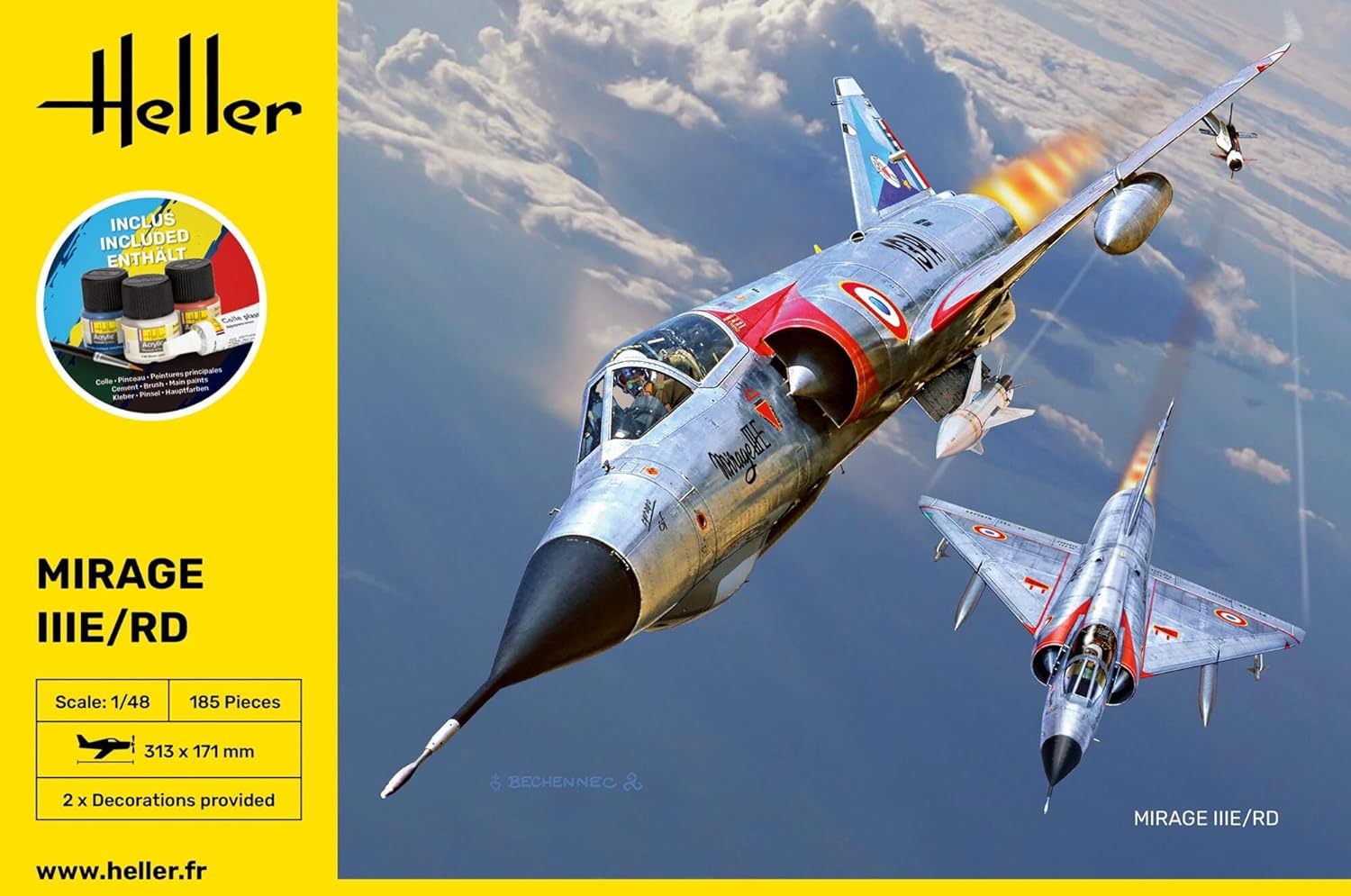 heller Mirage Starter Kit IIIE-O-R-RD-EE-EA - 1:48