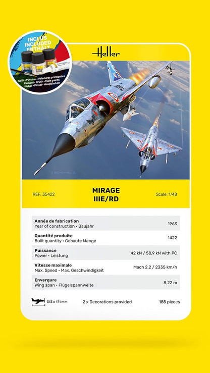 heller Mirage Starter Kit IIIE-O-R-RD-EE-EA - 1:48
