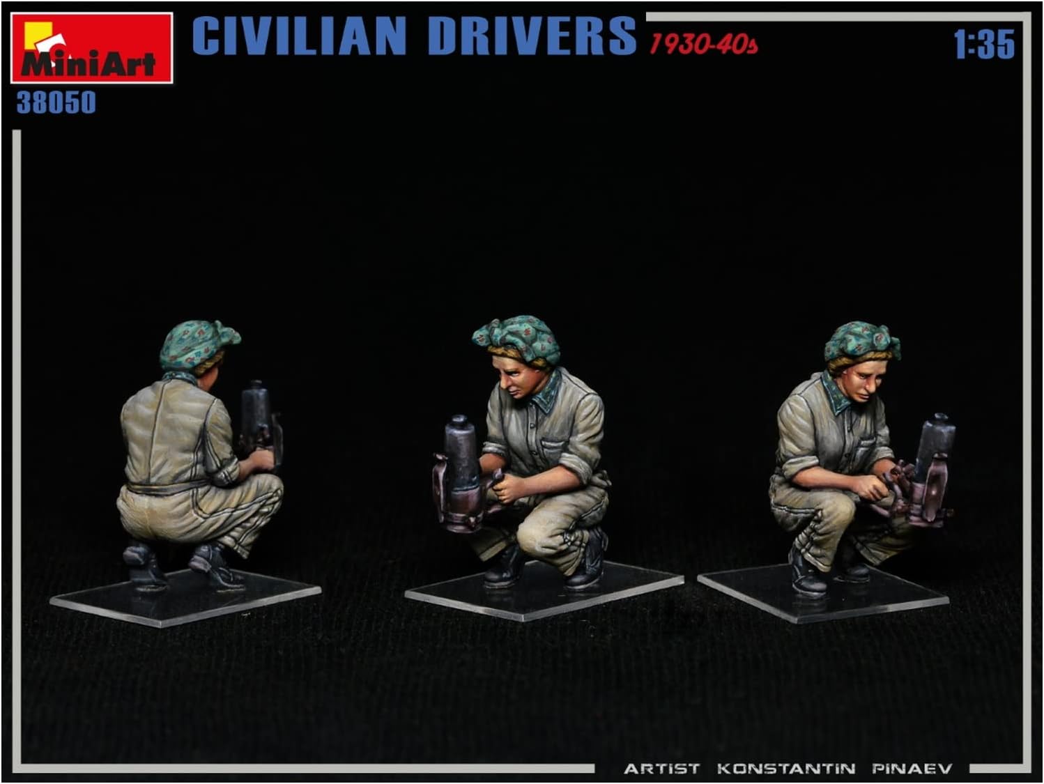 Miniart MIN38050 Scale Model kit, 4