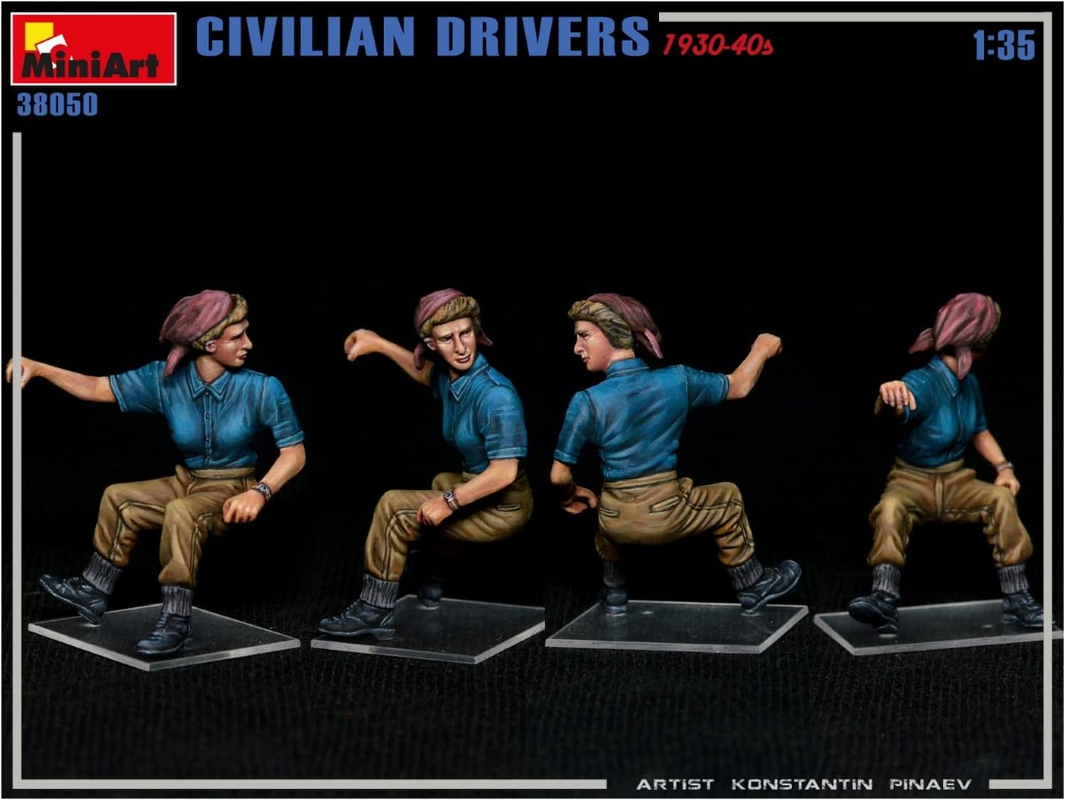 Miniart MIN38050 Scale Model kit, 4