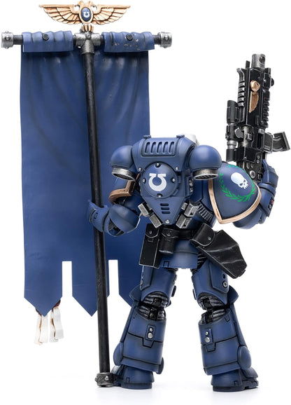 JOYTOY 1/18 Warhammer 40K Ultramarines Heroes of The Chapter Action Figuren (Primaris Antike Posca