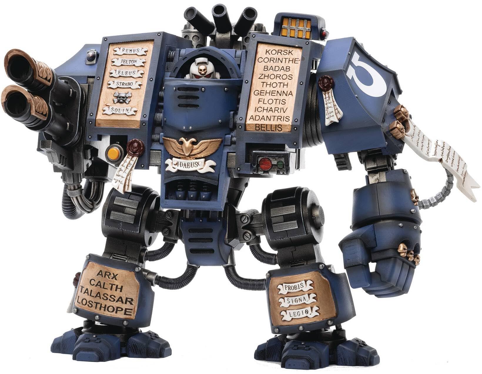 MERCHANDISING LICENCE Dark Source Trading - Joy Toy Warhammer Ultmarines Venerable Dreadnought 1/18 Figure (Net