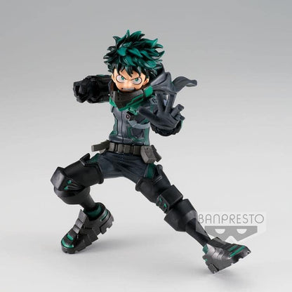 Izuku Midoriya: 14cm B a n Presto The Amazing Heroes Statue Figurine Bundled with 1 A.C.G. Compatible Theme Trading Card (17881