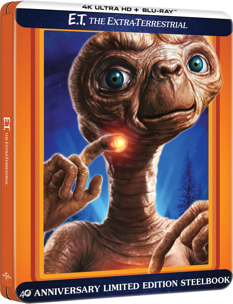 E.T. L'EXTRATERRESTRE - 40TH ANNIVERSARIO Steelbook (4K Ultra HD + Blu-Ray)