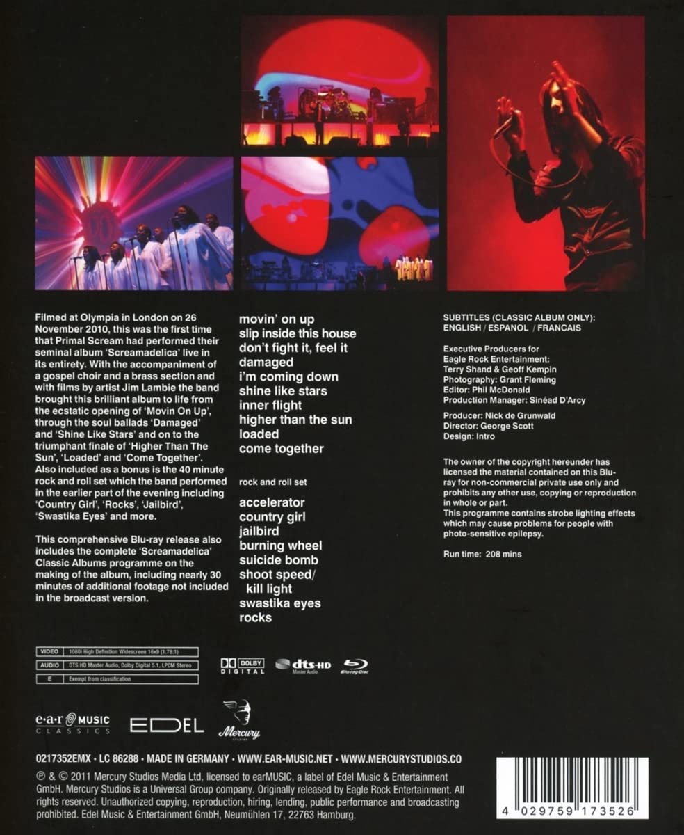 Screamadelica Live