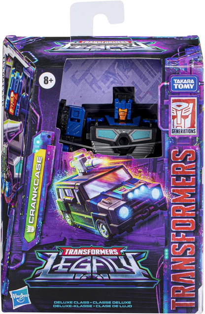 Transformers Juguetes Generations Legacy - Figura de Crankcase Deluxe Class - 14 cm - A Partir de 8 años (F3037