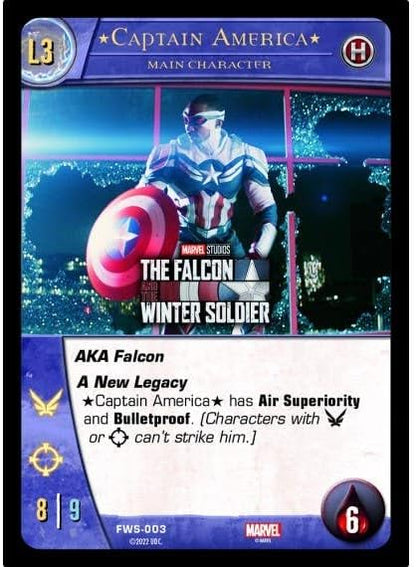 VS System 2PCG: Marvel: The Falcon and the Winter Soldier