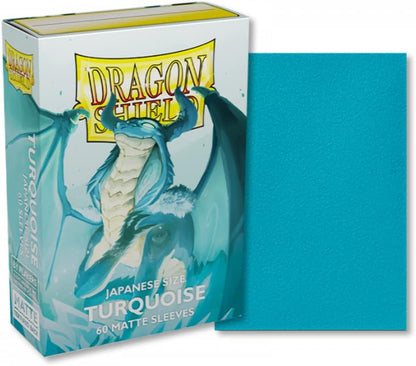 Arcane Tinmen Sleeves: Dragon Shield Matte Japanese Turquoise Yadolom (60) AT-11155