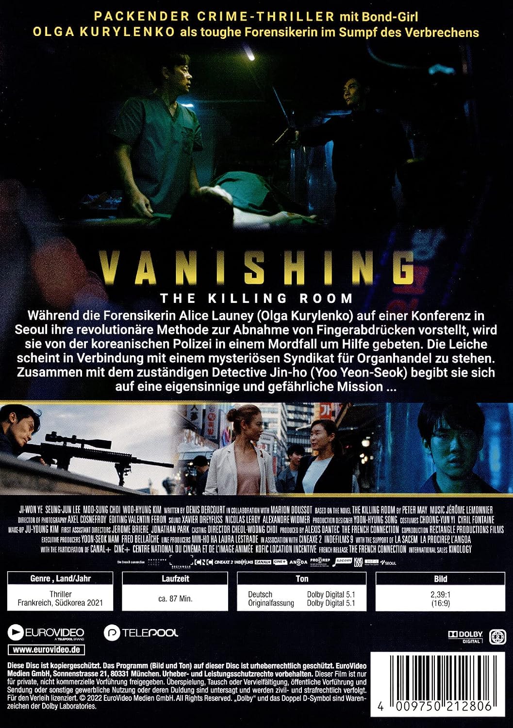 Vanishing - The Killing Room / DVD