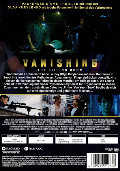 Vanishing - The Killing Room / DVD
