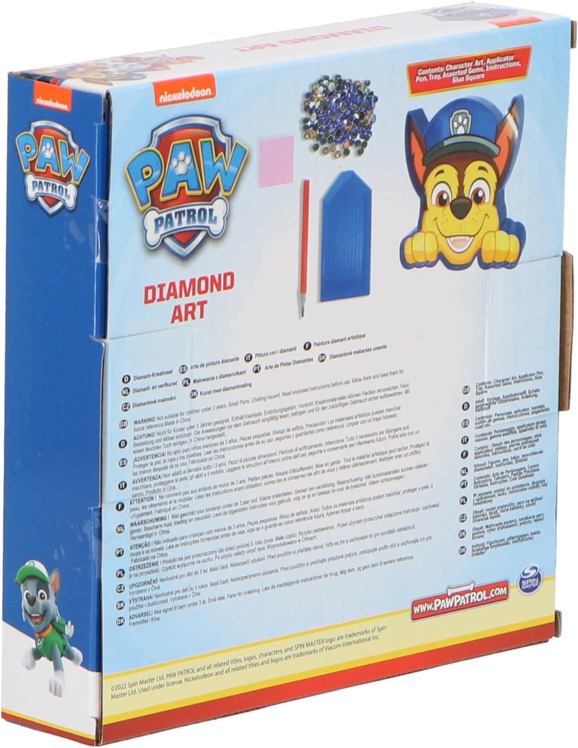 Sambro - Paw Patrol Diamond Painting Art - Chase