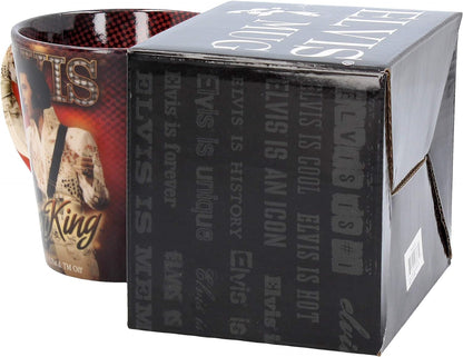 Nemesis Now Red Elvis The King Mug 11cm, 1 Count (Pack of 1
