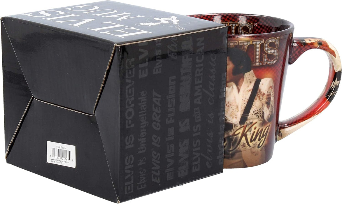 Nemesis Now Red Elvis The King Mug 11cm, 1 Count (Pack of 1