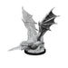 WizKids Blanco D&D Nolzur's Marvelous Miniatures: White Dragon Wyrmling, Small (223156