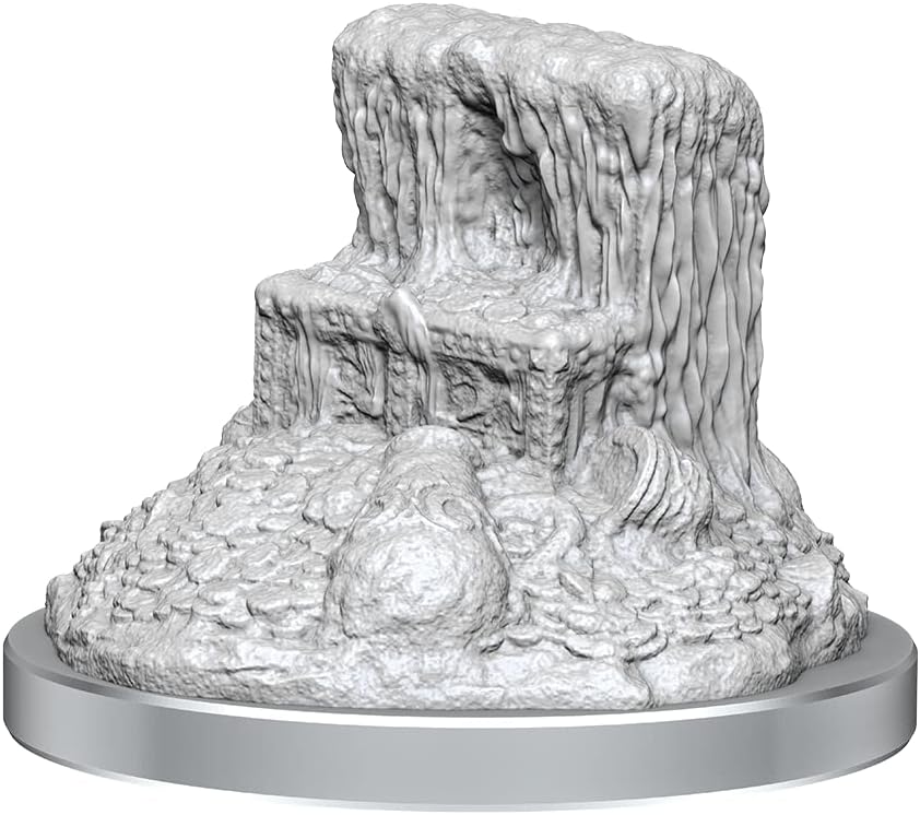 WizKids Blanco D&D Nolzur's Marvelous Miniatures: White Dragon Wyrmling, Small (223156